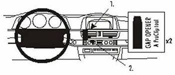 Brodit ProClip BMW 7 Bj. 02-08