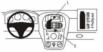 Brodit ProClip Opel Corsa Bj. 01-06