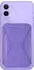 MOFT Snap-on Phone Stand & Wallet Purple
