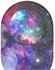 PopSockets PopGrip für MagSafe Blue Nebula