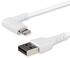 StarTech Angled Lightning Cable 2 mt white RUSBLTMM2MWR