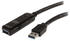StarTech 10m USB A to B Cable - M/F - Active USB Cord for Printer