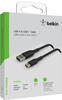 Belkin Smartphone-Kabel »USB-C/USB-A Kabel ummantelt, 2m«, USB-C, 200 cm