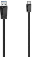 Kabel Usb C - Usb A Usb 32 5 Gbits 075 M Schwarz - Hama