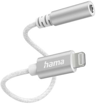 Hama 00201523 Aux-Adapter Lightning – 3,5-mm-Klinke-Buchse, Weiß