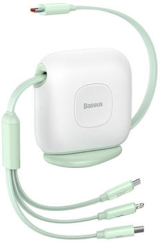 Baseus 3in1 Traction USB-Kabel Weiß
