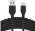 Belkin BoostCharge Flex USB-A/USB-C-Kabel 3m Schwarz