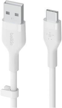 Belkin BoostCharge Flex USB-A/USB-C-Kabel 3m Weiß