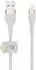 Belkin BoostCharge Pro Flex USB-A-Kabel auf Lightning 2m Weiß