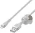 Belkin BoostCharge Pro Flex USB-A-Kabel auf Lightning 2m Weiß