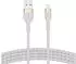 Belkin BoostCharge Pro Flex USB-A-Kabel auf Lightning 2m Weiß