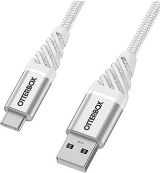 OtterBox USB-A-auf-USB-C Kabel 1m Cloud White
