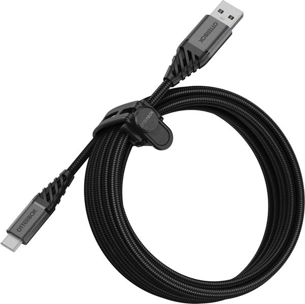 OtterBox USB-A-auf-USB-C Kabel 3m Dark Ash