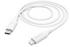 Hama Ladekabel USB-C - Lightning 1m Weiß (00201598)