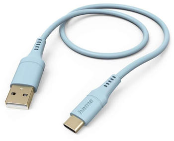 Hama Ladekabel Flexible USB-A - USB-C 1,5 m Blau