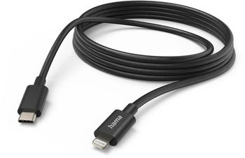 Hama Ladekabel USB-C - Lightning 3m Schwarz (00201599)