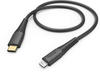 Hama 00201602, Hama USB-Kabel, USB-C - Lightning, 1,5 m, Schwarz (1.50 m, USB 2.0)