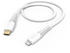 Hama Ladekabel USB-C - Lightning 1,5m Weiß