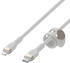 Belkin BoostCharge Pro Flex USB-C Kabel mit Lightning Connector 2m Weiß