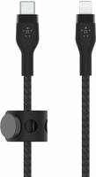 Belkin Ladekabel BoostCharge Pro Flex, schwarz, 2m, USB-C auf Apple Lightning, 15W