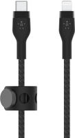 Belkin CAA011bt3MBK, Belkin USB-C auf Lightning Kabel geflochten Schwarz USB-C auf