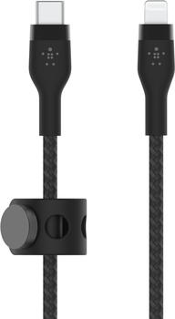 Belkin BoostCharge Pro Flex USB-C Kabel mit Lightning Connector 3m Schwarz