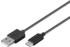 Goobay USB-A auf USB-C Lade- und Synchronisationskabel 2m