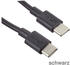 Goobay USB-C Lade- und Synchronisationskabel 1m