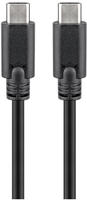 Goobay USB-Kabel 3m schwarz SuperSpeed USB-C 3.2 Gen.1 PD 60W 5Gbps