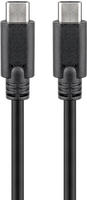 Goobay USB-Kabel 1,5m schwarz SuperSpeed USB-C 3.2 Gen.1 PD 60W 5Gbps