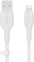 Belkin Ladekabel BoostCharge Flex, wei&szlig;, 2m, USB-A auf Apple Lightning, 12W