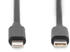 Digitus USB 2.0 - USB - C auf Lightning Spiralkabel 1m