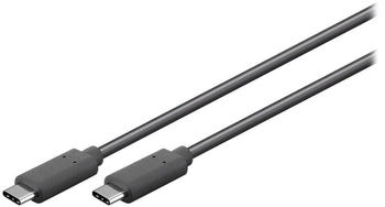 Goobay USB-C Kabel USB 3.2 Gen 2x2 5A schwarz 0,5m