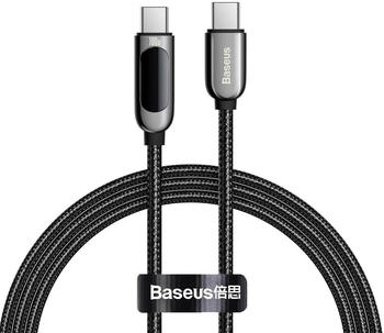 Baseus USB-C Display Kabel 100W 1m Schwarz