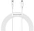 Baseus Superior Ladekabel USB-C für USB-C 100W 1m Weiß