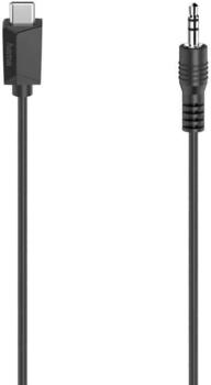 Hama Audio-Kabel, USB-C-Stecker - 3,5-mm-Klinken-Stecker, Stereo, 0,75 m