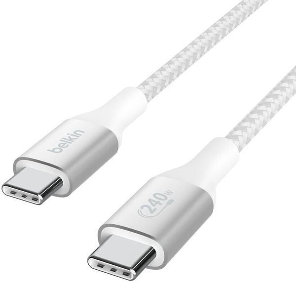 Belkin BoostCharge USB-C/USB-C-Kabel (240 W) 2m Weiß