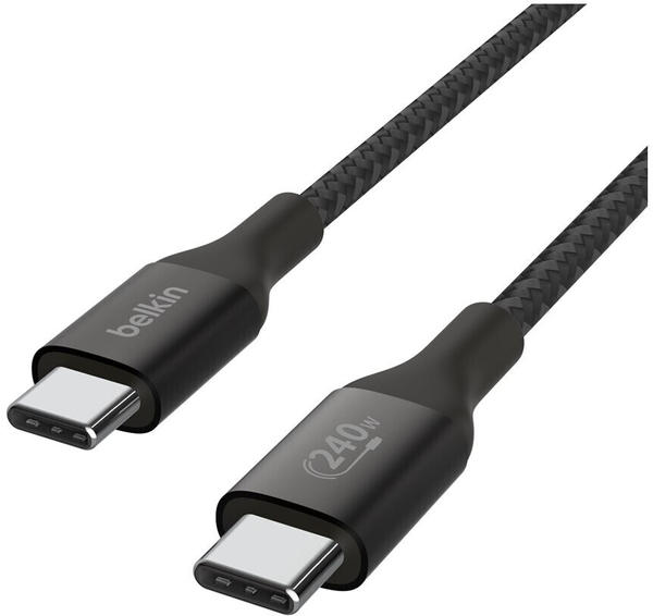 Belkin BoostCharge USB-C/USB-C-Kabel (240 W) 2m Schwarz