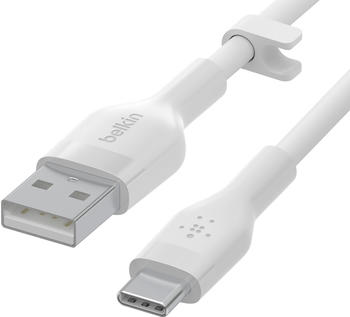 Belkin BoostCharge Flex USB-A/USB-C-Kabel 2m Weiß
