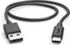 Hama 00201705 Ladekabel USB-A - USB-C 0,5m Schwarz