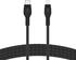 100 cm, schwarz: Belkin BoostCharge Pro Flex USB-C Kabel mit Lightning Connector