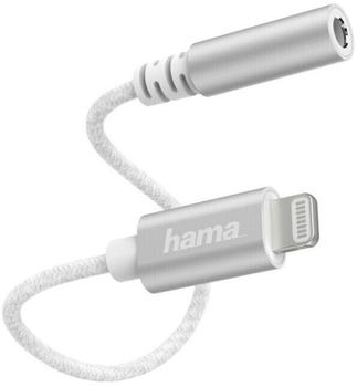 Hama Lightning-Adapter auf 3,5-mm-Audiobuchse, Weiß