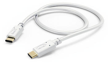 Hama 00183330 Lade- / Datenkabel USB Type-C - USB Type-C 1m Weiß