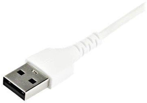 StarTech 2 m / 6.6 ft USB 2.0 to USB C Cable - White - Aramid Fiber - EMI Protection