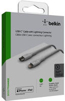 Belkin Smartphone-Kabel "Lightning/USB-C Kabel ummantelt mfi 1m" Lightning USB-C 100