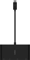 Belkin Video-Adapter "USB-C-Multimedia-Adapter" USB-C zu HDMI RJ-45 (Ethernet) USB