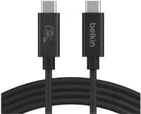 BELKIN INZ004BT2MBK, Belkin USB4 240W 20Gbps 2m Cable - Kabel - Digital/Daten