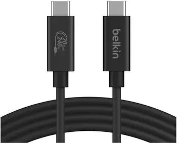 Belkin 2m USB4 Kabel, 240W + 20Gbps