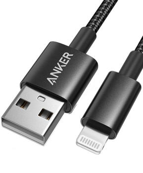 Anker 331 USB-A zu Lightning Kabel Schwarz