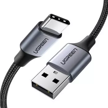 Ugreen USB-A auf USB-C Kabel Schwarz 1m